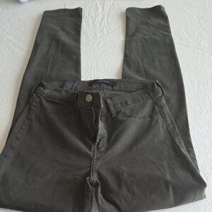 J Brand Olive Women’s High-Rise Skinny Jeans 28